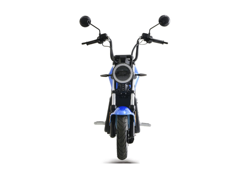 Scuter electric Ztech ZT-60-A MIKU MAX autonomie 60 Km viteza maxima 45 km/h putere 800W acumulator 20Ah/60V-Albastru