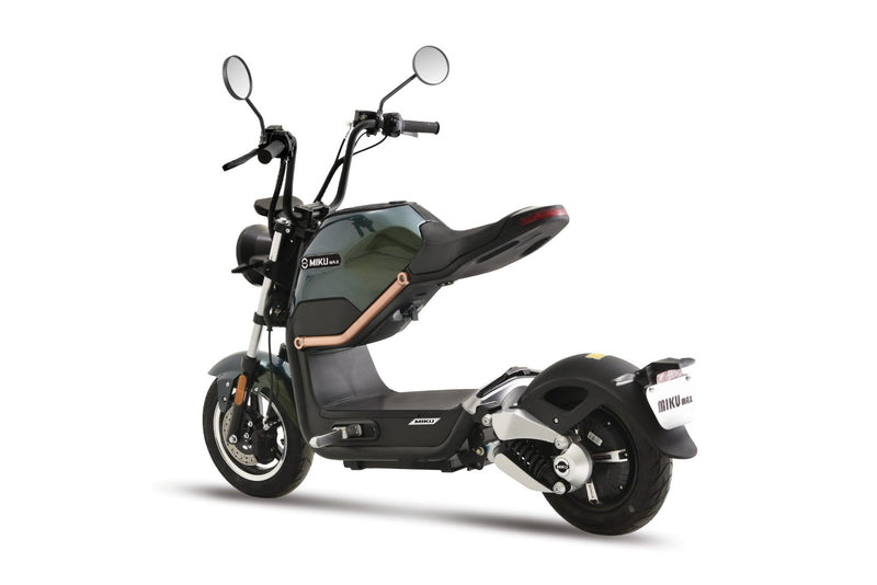 Scuter electric Ztech ZT-60-A MIKU MAX autonomie 60 Km viteza maxima 45 km/h putere 800W acumulator 20Ah/60V-Albastru