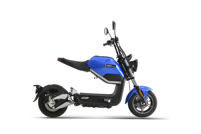 Scuter electric Ztech ZT-60-A MIKU MAX autonomie 60 Km viteza maxima 45 km/h putere 800W acumulator 20Ah/60V-Albastru