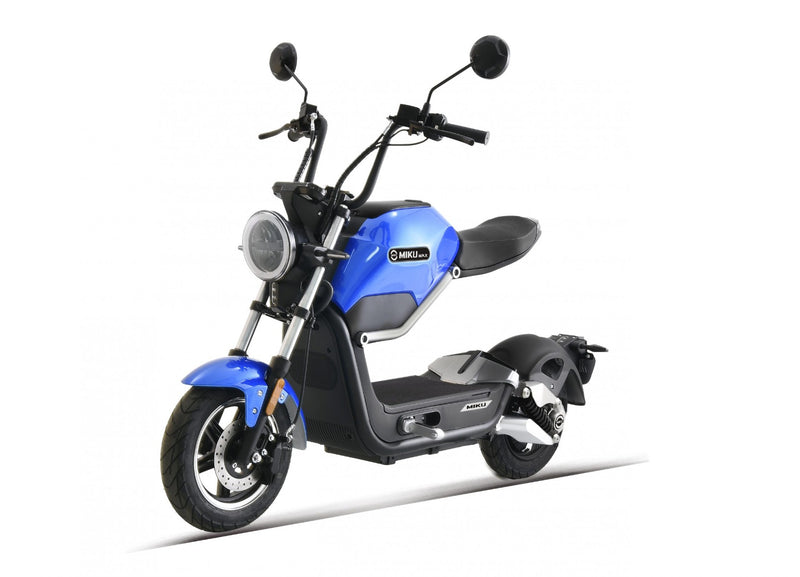 Scuter electric Ztech ZT-60-A MIKU MAX autonomie 60 Km viteza maxima 45 km/h putere 800W acumulator 20Ah/60V-Albastru