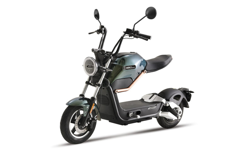 Scuter electric Ztech ZT-60-A MIKU MAX autonomie 60 Km viteza maxima 45 km/h putere 800W acumulator 20Ah/60V-Alb