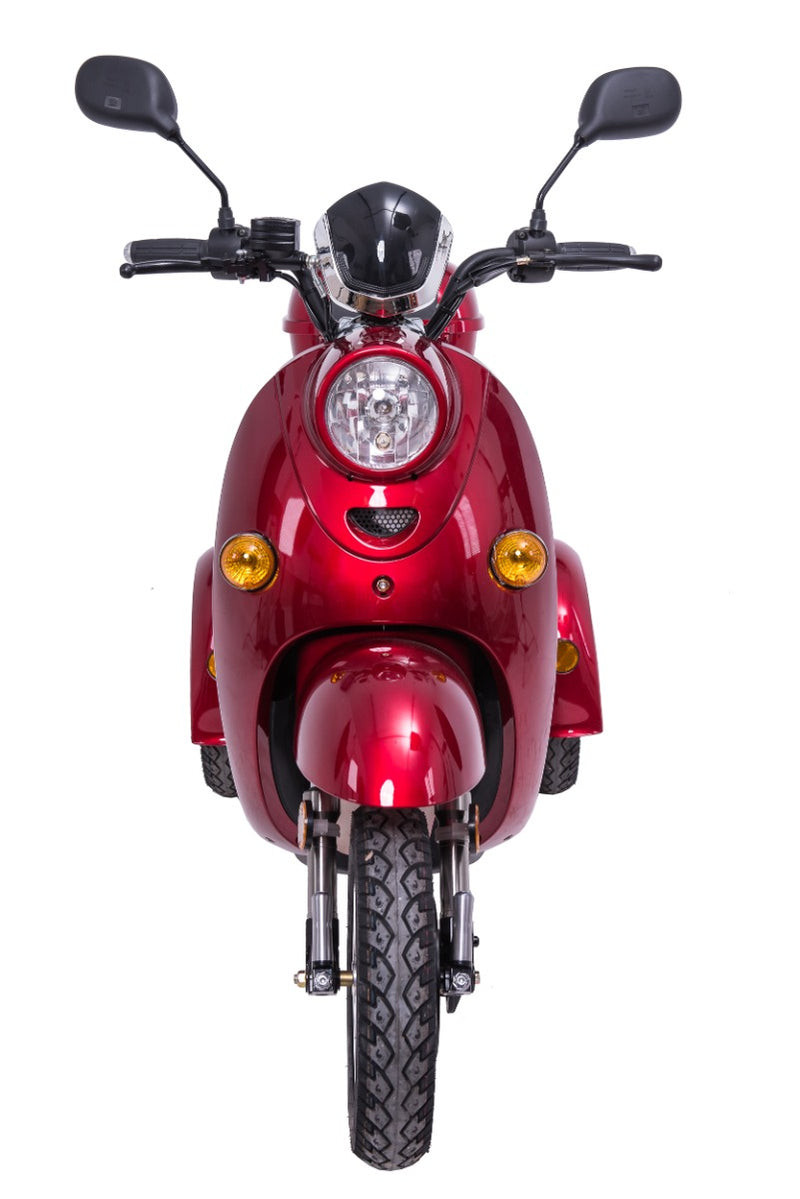Tricicleta electrica Ztech ZT-63-B TRILUX autonomie 60 Km viteza maxima 25 km/h putere 650W acumulator 20Ah/60V nu necesita permis-Negru