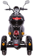 Tricicleta electrica Ztech ZT-63-B TRILUX autonomie 60 Km viteza maxima 25 km/h putere 650W acumulator 20Ah/60V nu necesita permis-Negru