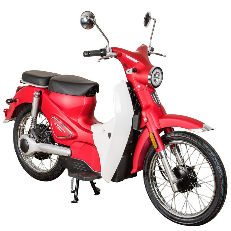Scuter electric Ztech ZT-67-A RETRO CITY autonomie 65 Km viteza maxima 45 km/h putere 1500W acumulator 26Ah/60V-Alb