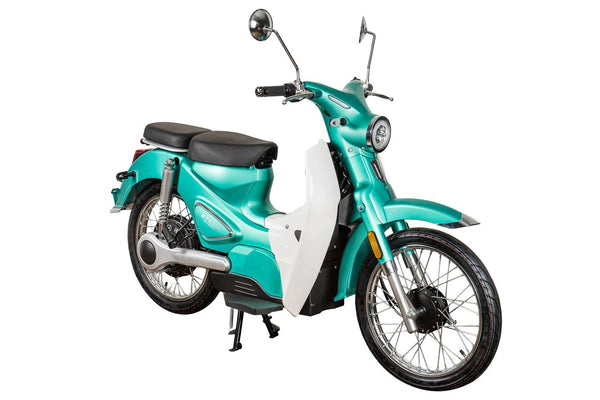 Scuter electric Ztech ZT-67-B RETRO CITY autonomie 80 Km viteza maxima 45 km/h putere 1500W acumulator 32Ah/60V-Verde