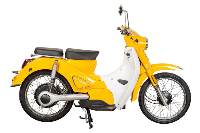 Scuter electric Ztech ZT-67-A RETRO CITY autonomie 65 Km viteza maxima 45 km/h putere 1500W acumulator 26Ah/60V-Alb