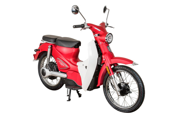 Scuter electric Ztech ZT-67-B RETRO CITY autonomie 80 Km viteza maxima 45 km/h putere 1500W acumulator 32Ah/60V-Rosu