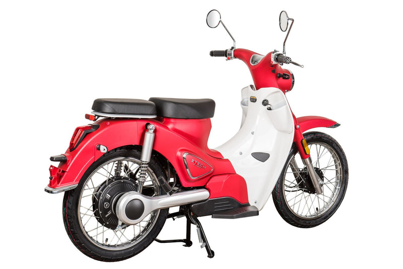 Scuter electric Ztech ZT-67-A RETRO CITY autonomie 65 Km viteza maxima 45 km/h putere 1500W acumulator 26Ah/60V-Alb