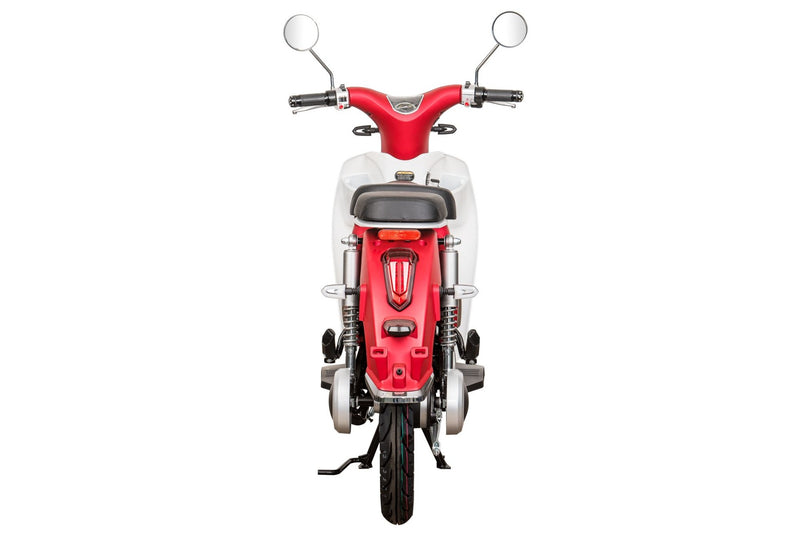 Scuter electric Ztech ZT-67-A RETRO CITY autonomie 65 Km viteza maxima 45 km/h putere 1500W acumulator 26Ah/60V-Alb