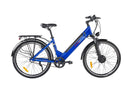 Bicicleta electrica Ztech ZT-83 Eel-F viteza maxima 25 km/h putere 250W acumulator 12Ah/36V nu necesita permis-Albastru