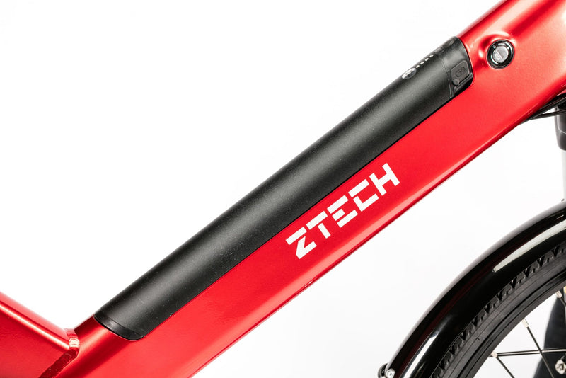 Bicicleta electrica Ztech ZT-83 Eel-F viteza maxima 25 km/h putere 250W acumulator 12Ah/36V nu necesita permis-Galben