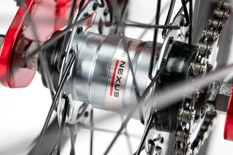 Bicicleta electrica Ztech ZT-83 Eel-F viteza maxima 25 km/h putere 250W acumulator 12Ah/36V nu necesita permis-Rosu