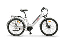 Bicicleta electrica Ztech ZT-83M Eel-F viteza maxima 25 km/h putere 250W acumulator 12Ah/36V nu necesita permis-Alb