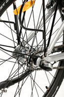 Bicicleta electrica Ztech ZT-83M Eel-F viteza maxima 25 km/h putere 250W acumulator 12Ah/36V nu necesita permis-Gri