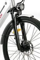 Bicicleta electrica Ztech ZT-83M Eel-F viteza maxima 25 km/h putere 250W acumulator 12Ah/36V nu necesita permis-Gri