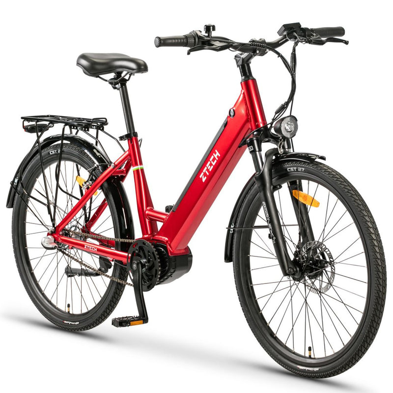 Bicicleta electrica Ztech ZT-83M Eel-F viteza maxima 25 km/h putere 250W acumulator 12Ah/36V nu necesita permis-Gri