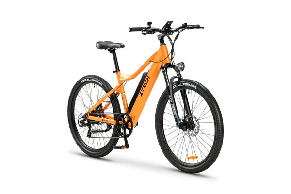Bicicleta electrica Ztech ZT-85 SWORDFISH autonomie 50 km viteza maxima 25 km/h putere 250W acumulator 12Ah/36V nu necesita permis-Galben