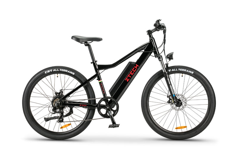 Bicicleta electrica Ztech ZT-85 SWORDFISH autonomie 50 km viteza maxima 25 km/h putere 250W acumulator 12Ah/36V nu necesita permis-Gri
