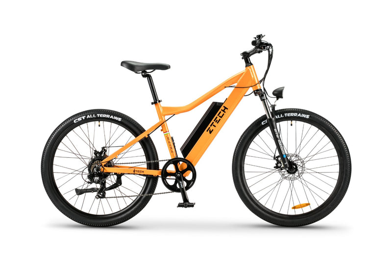 Bicicleta electrica Ztech ZT-85 SWORDFISH autonomie 50 km viteza maxima 25 km/h putere 250W acumulator 12Ah/36V nu necesita permis-Gri