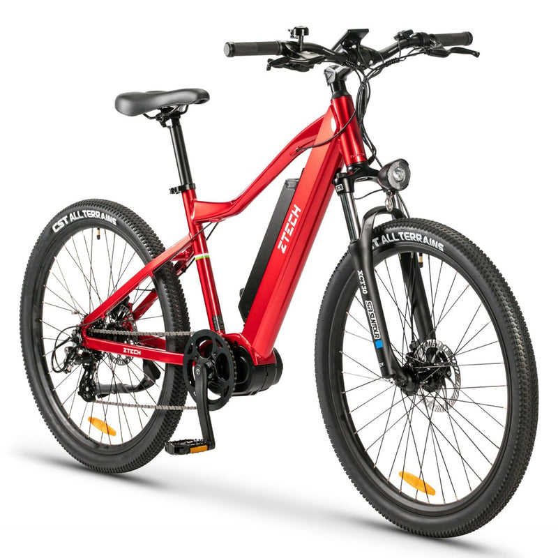 Bicicleta electrica Ztech ZT-85M SWORDFISH autonomie 50 km viteza maxima 25 km/h putere 250W acumulator 12Ah/36V nu necesita permis-Gri