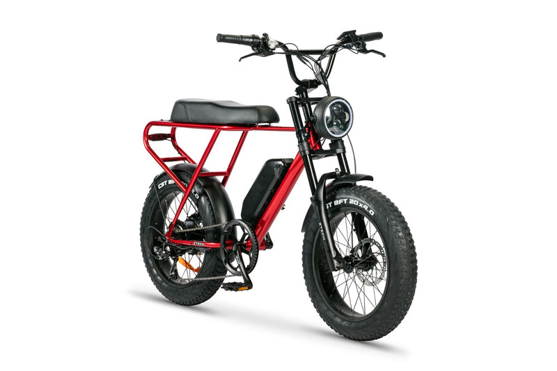 Bicicleta electrica Ztech ZT-86-A LEGACY A autonomie 45 km viteza maxima 25 km/h putere 250W acumulator 13Ah/48V nu necesita permis-Alb