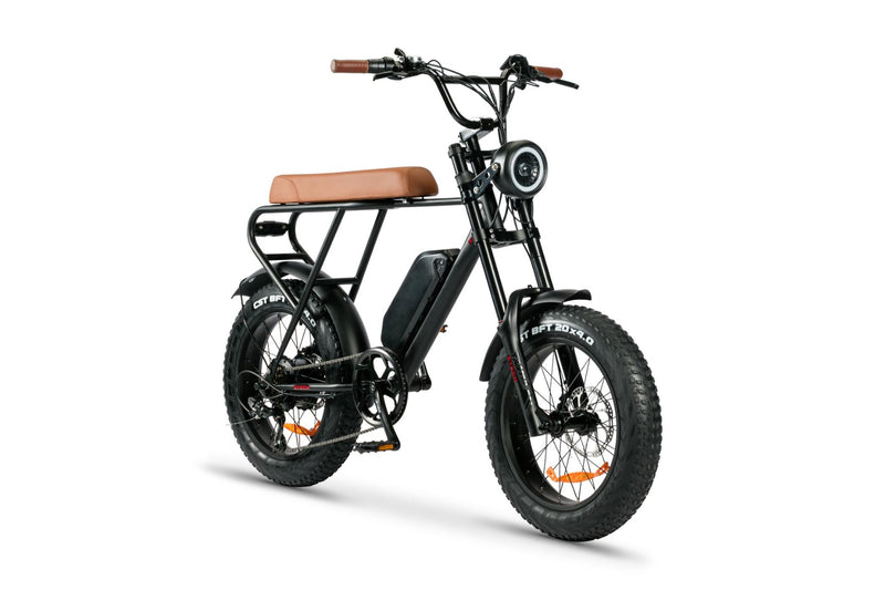 Bicicleta electrica Ztech ZT-86-A LEGACY A autonomie 45 km viteza maxima 25 km/h putere 250W acumulator 13Ah/48V nu necesita permis-Alb