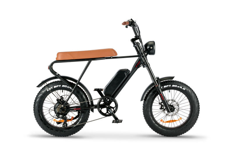 Bicicleta electrica Ztech ZT-86-A LEGACY A autonomie 45 km viteza maxima 25 km/h putere 250W acumulator 13Ah/48V nu necesita permis-Alb