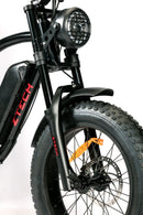 Bicicleta electrica Ztech ZT-86-B LEGACY B autonomie 45 km viteza maxima 25 km/h putere 250W acumulator 13Ah/48V nu necesita permis-Orange