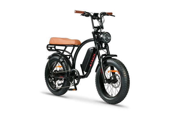 Bicicleta electrica Ztech ZT-86-B LEGACY B autonomie 45 km viteza maxima 25 km/h putere 250W acumulator 13Ah/48V nu necesita permis-Orange