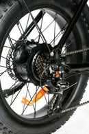 Bicicleta electrica Ztech ZT-86-B LEGACY B autonomie 45 km viteza maxima 25 km/h putere 250W acumulator 13Ah/48V nu necesita permis-Orange