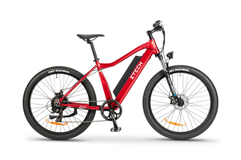 Bicicleta electrica Ztech ZT-87 GIANT SWORDFISH autonomie 45 km viteza maxima 25 km/h putere 250W acumulator 13Ah/48V nu necesita permis-Negru