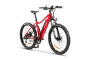 Bicicleta electrica Ztech ZT-87 GIANT SWORDFISH autonomie 45 km viteza maxima 25 km/h putere 250W acumulator 13Ah/48V nu necesita permis-Rosu