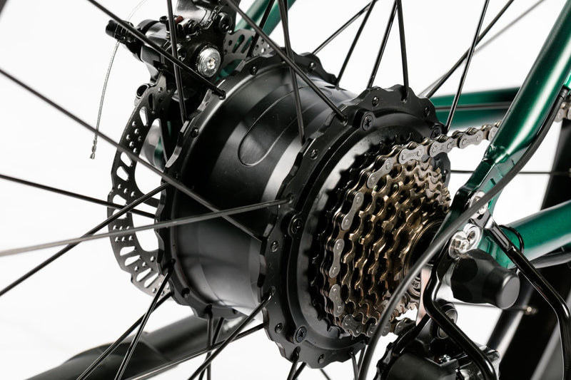 Bicicleta electrica Ztech ZT-87 GIANT SWORDFISH autonomie 45 km viteza maxima 25 km/h putere 250W acumulator 13Ah/48V nu necesita permis-Negru