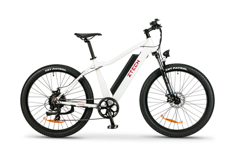 Bicicleta electrica Ztech ZT-87 GIANT SWORDFISH autonomie 45 km viteza maxima 25 km/h putere 250W acumulator 13Ah/48V nu necesita permis-Negru