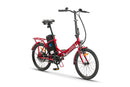 Bicicleta electrica Ztech ZT-88 CAMP 5.0 FOLDABLE autonomie 40 km viteza maxima 25 km/h putere 250W acumulator 9Ah/36V nu necesita permis-Rosu