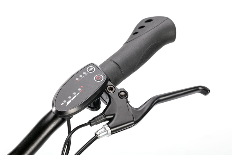 Bicicleta electrica Ztech ZT-88 CAMP 5.0 FOLDABLE autonomie 40 km viteza maxima 25 km/h putere 250W acumulator 9Ah/36V nu necesita permis-Rosu