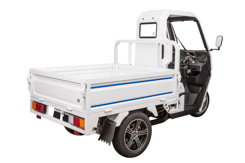 Tricicleta electrica Ztech ZT-93-A E-MOPED CARRIER 1.0 cu cabina autonomie 50 Km viteza maxima 45 km/h putere 3000W acumulator 45Ah/72V