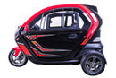 Tricicleta electrica Ztech ZT-95-A E-MOPED CAR cu cabina autonomie 70 Km viteza maxima 45 km/h putere 3000W acumulator 45Ah/60V
