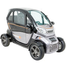 Vehicul urban electric Ztech ZT-96-A E-MOPED CAR cu cabina autonomie 45 Km viteza maxima 45 km/h putere 3000W acumulator 2x45Ah/60V-Rosu