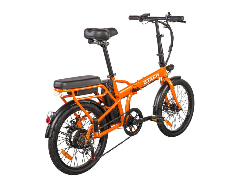 Bicicleta electrica Ztech ZT-12 CAMP 6.0 autonomie 35 Km viteza maxima 25 km/h putere 250W acumulator 8Ah/36V nu necesita permis-Gri