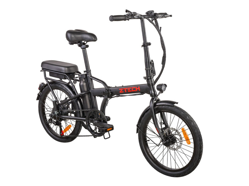 Bicicleta electrica Ztech ZT-12 CAMP 6.0 autonomie 35 Km viteza maxima 25 km/h putere 250W acumulator 8Ah/36V nu necesita permis-Albastru