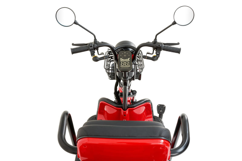 Tricicleta electrica Ztech ZT-17-G GULL GRAPHENE autonomie 50 Km viteza maxima 25 km/h putere 1300W acumulator 20Ah/60V nu necesita permis-Albastru