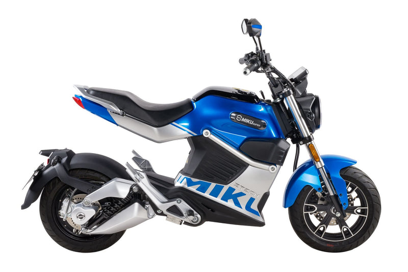 Scuter electric Ztech ZT-59 MIKU SUPER autonomie 130 Km viteza maxima 80 km/h putere 3000W acumulator 20Ah/72V-Negru