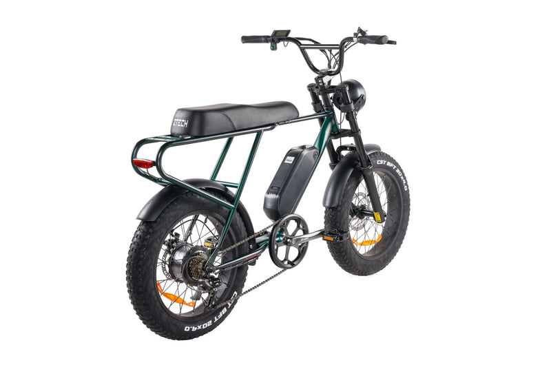 Bicicleta electrica Ztech ZT-86-A LEGACY A autonomie 45 km viteza maxima 25 km/h putere 250W acumulator 13Ah/48V nu necesita permis-Alb