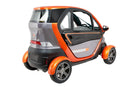 Vehicul urban electric Ztech ZT-96-A E-MOPED CAR cu cabina autonomie 45 Km viteza maxima 45 km/h putere 3000W acumulator 2x45Ah/60V-Negru
