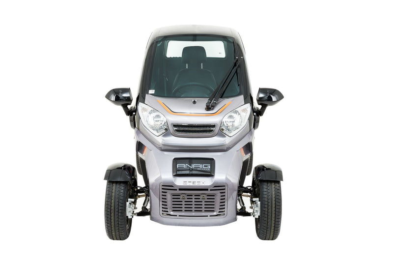 Vehicul urban electric Ztech ZT-96-A E-MOPED CAR cu cabina autonomie 45 Km viteza maxima 45 km/h putere 3000W acumulator 2x45Ah/60V-Negru