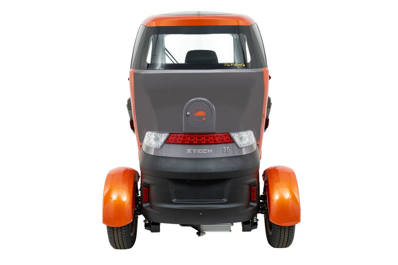 Vehicul urban electric Ztech ZT-96-A E-MOPED CAR cu cabina autonomie 45 Km viteza maxima 45 km/h putere 3000W acumulator 2x45Ah/60V-Negru