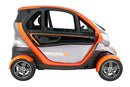 Vehicul urban electric Ztech ZT-96-A E-MOPED CAR cu cabina autonomie 45 Km viteza maxima 45 km/h putere 3000W acumulator 2x45Ah/60V-Rosu