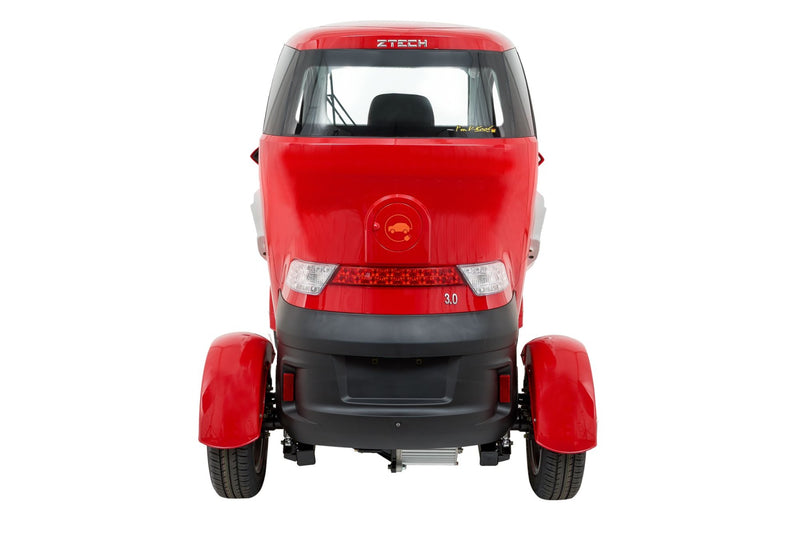 Vehicul urban electric Ztech ZT-96-A E-MOPED CAR cu cabina autonomie 45 Km viteza maxima 45 km/h putere 3000W acumulator 2x45Ah/60V-Negru