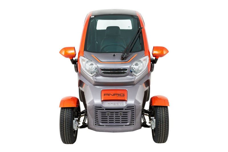 Vehicul urban electric Ztech ZT-96-A E-MOPED CAR cu cabina autonomie 45 Km viteza maxima 45 km/h putere 3000W acumulator 2x45Ah/60V-Negru